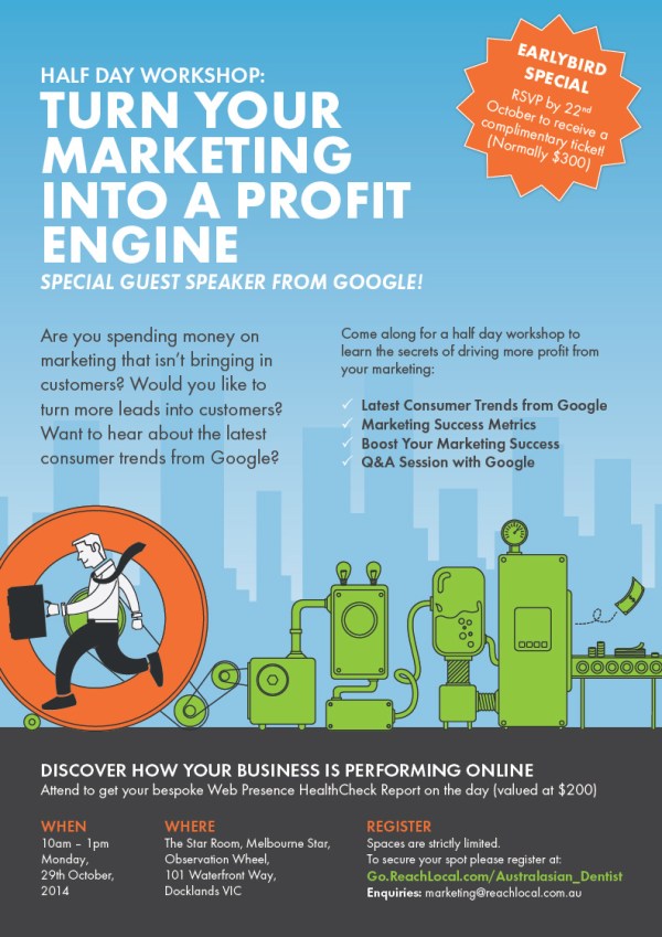 ReachLocal Workshop Full Page Ad